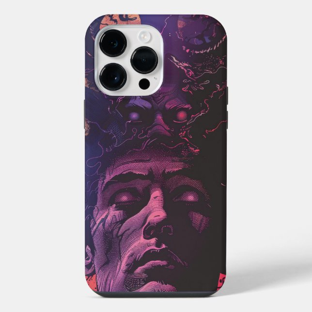 Lovecraftsche Dark Fantasy iPhone Hülle (Rückseite)