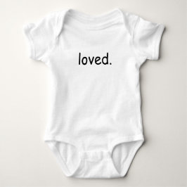 LOVED Bodysuit Baby Strampler