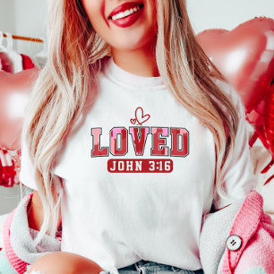 LOVED John 3:16, Bible Verse T-Shirt