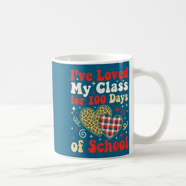 Loved My Cl For 100 Days Of School Valentines Day  Kaffeetasse (Rechts)