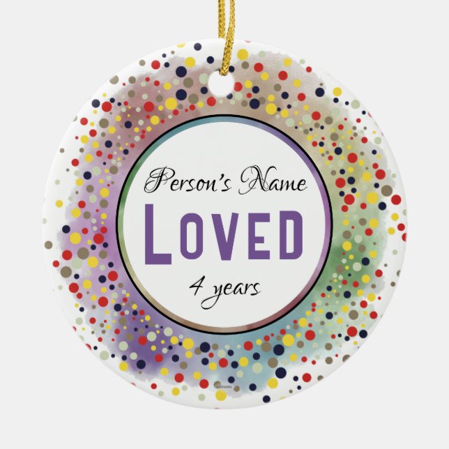 Loved Ornament HAMbWG (Vorne)