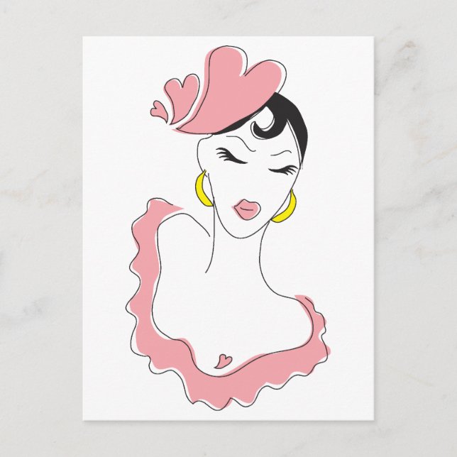 LOVEdance_card Postkarte (Vorderseite)