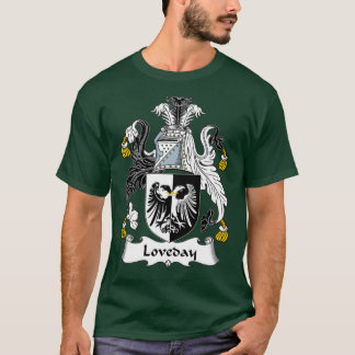 Loveday Coat of Arms Familienwappen T-Shirt
