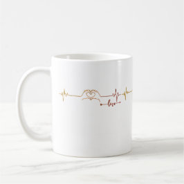 LoveHeartbeat Kaffeetasse