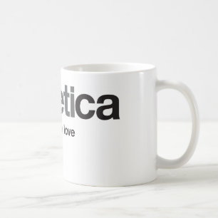 LoveHelvetica Bastardised Tasse