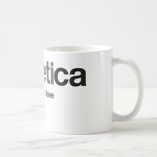 LoveHelvetica Bastardised Tasse