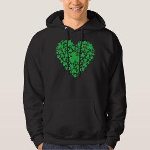 Loveicon Green Kleeblatts St Patrick's Day Irish Hoodie