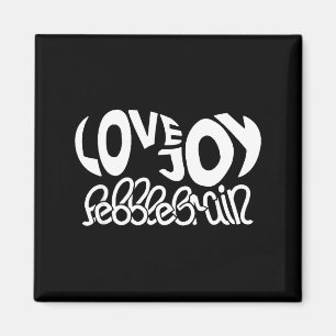 Lovejoy-Fan-Geschenk Grafikdesign Musikliebhaber Magnet