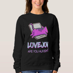 Lovejoy Merch Wilbur Soot gelangweilte Katze Sweatshirt