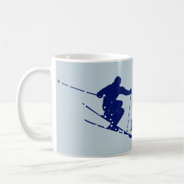 Loveland Blue Skier Tasse