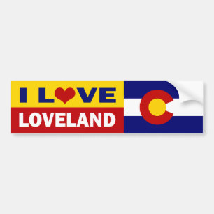 Loveland, Colorado-Autoaufkleber Autoaufkleber