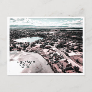 LOVELAND COLORADO POSTKARTE