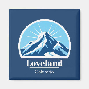 Loveland Colorado, USA Skigebiet Magnet