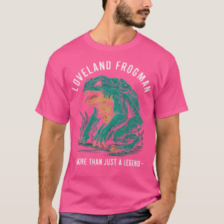 Loveland Frogman Mythische Kreatur Kryptozoologie T-Shirt