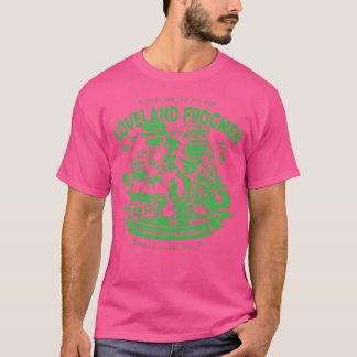 Loveland Frogmen Humanoid Amphibien Crypid Club T-Shirt