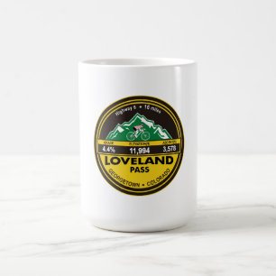 LOVELAND PASS- GEORGETOWN, CO -"CIRCLE" KAFFEETASSE