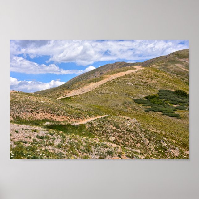 Loveland Pass Trail, Colorado Poster (Vorne)