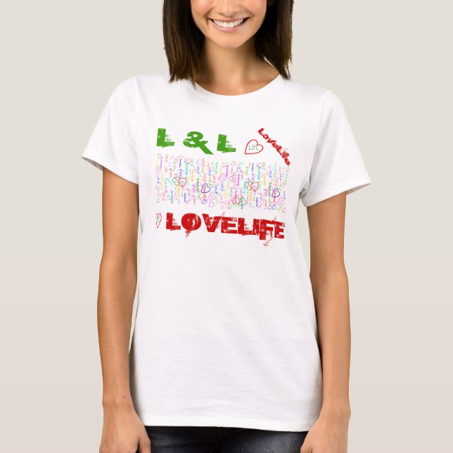 LoveLife multicolor T - Shirt (Vorderseite)
