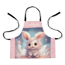 Loveliness Bunny Kitchen Schürze für Kleine Mädche
