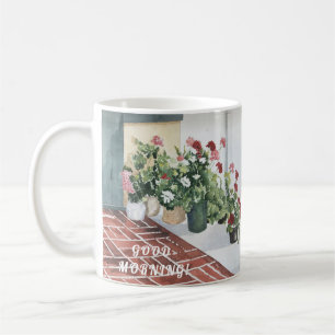 LOVELL HANDPAINIERTE WASSERFARBFLÜSSE KAFFEETASSE
