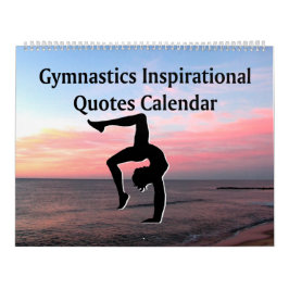 LOVELL INSPIRIEREND GYMNASTICS QUOTE CALENDAR KALENDER