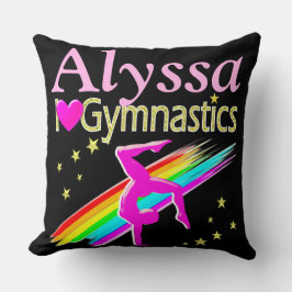 LOVELL PERSONALISIERT I LIEBE GYMNASTICS PILLOW KISSEN