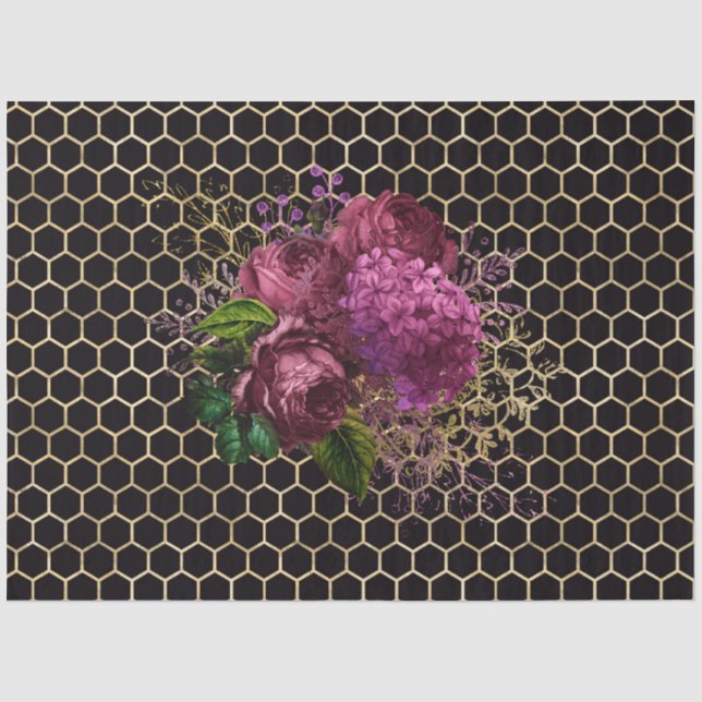 Lovely Bee Series Design 53 Seidenpapier (Vorderseite)