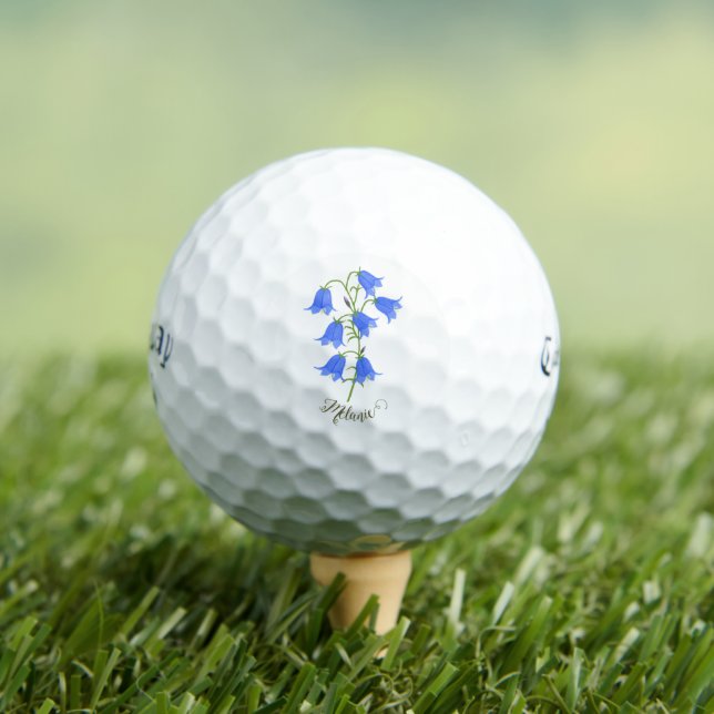 Lovely Bluebells Callaway Golfball (Insitu T-Shirt)