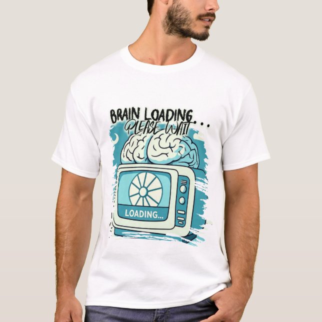 lovely brainloading design T-Shirt (Vorderseite)