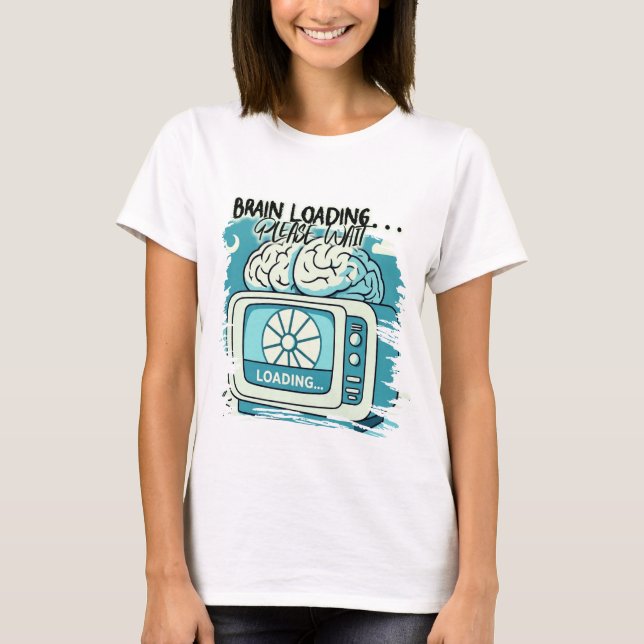 lovely brainloading design T-Shirt (Vorderseite)