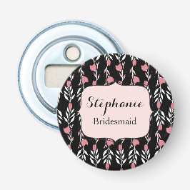 Lovely Bridesmaid Floral Flaschenöffner