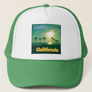 "Lovely California 1" Hat Truckerkappe