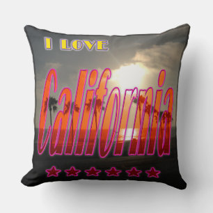 "Lovely California 3" Kissen