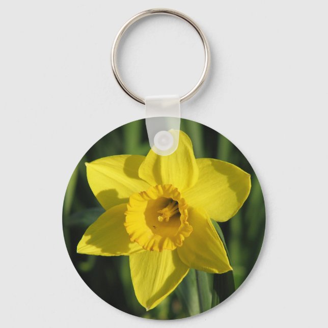 Lovely Daffodil Schlüsselanhänger (Vorderseite)