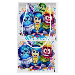 LOVELY DREI FREUNDE ANIMATED CARTOON Geschenktasch Kleine Geschenktüte