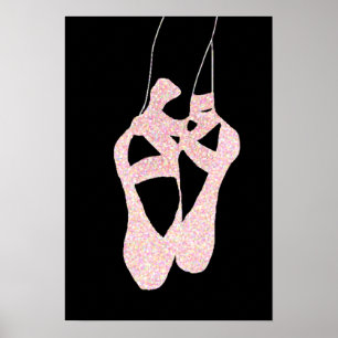 Lovely en Pointe Ballet Shoes Poster - 369