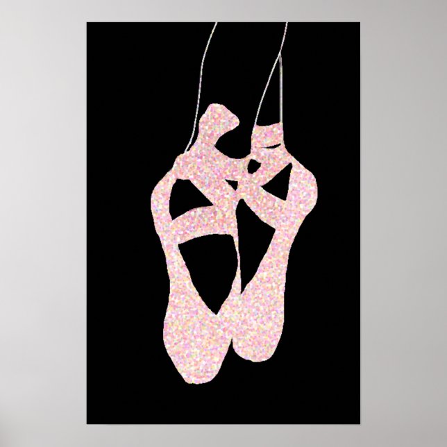 Lovely en Pointe Ballet Shoes Poster - 369 (Vorne)