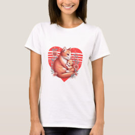 Lovely Felines Art Women's T - Shirt