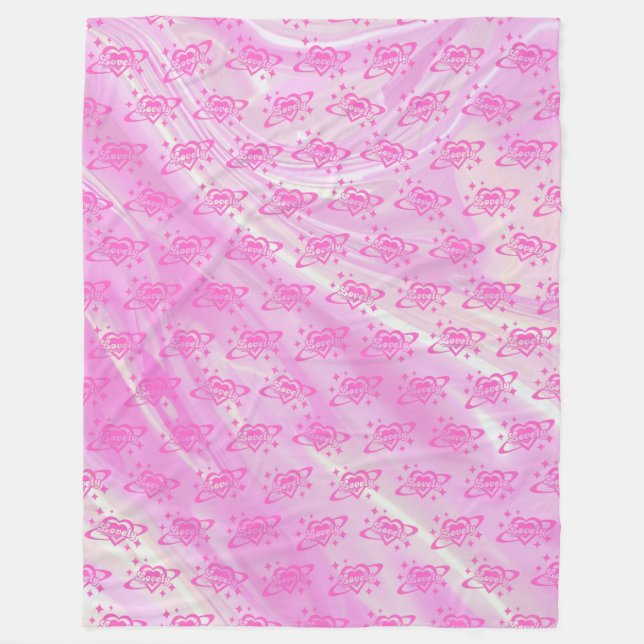 Lovely Fleecedecke (Vorderseite)