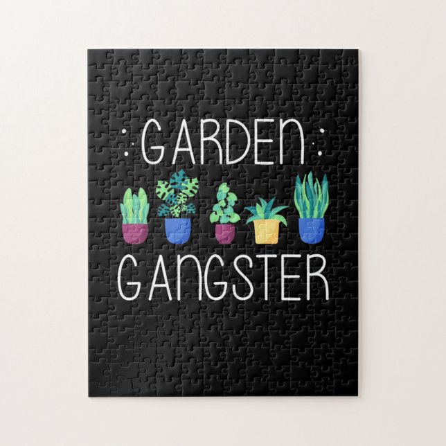 Lovely Garden Lady Puzzle (Vertikal)