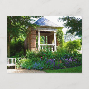 Lovely Gazebo Garden Postcard Postkarte