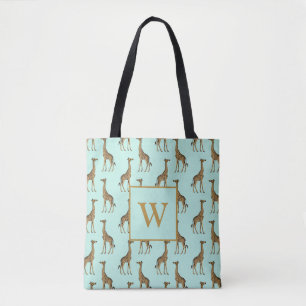 Lovely Giraffes Monogram Initial