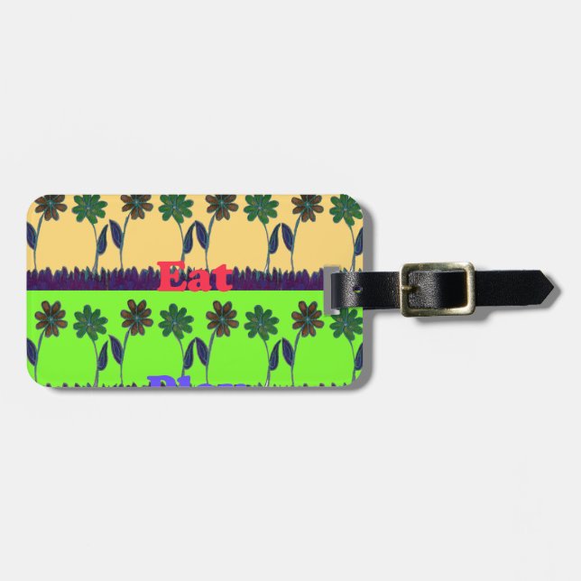 Lovely Girly Hakuna Matata Farben Gifts.png Gepäckanhänger (Vorderseite horizontal)