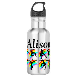 LOVELY GYMNAST PERSONALISIERT WASSERFLASCHE