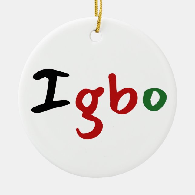 Lovely Igbo Keramik Ornament (Vorne)