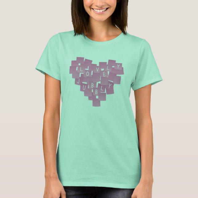 Lovely Jubbly Sticky Notes T Shirt (Vorderseite)