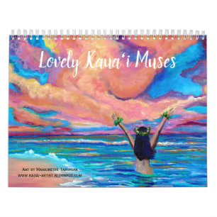 Lovely Kauai Muses Hawaiian Calendar Kalender