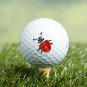Lovely Ladybug Golfplätze Golfball