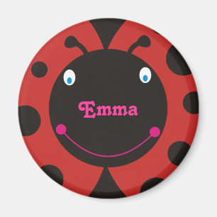 Lovely Ladybug Personalisiert Name Kühlschrankmagn Magnet