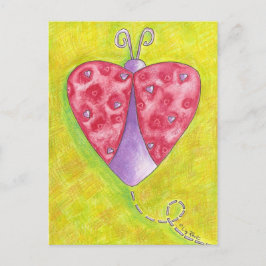 Lovely Ladybug Postkarte